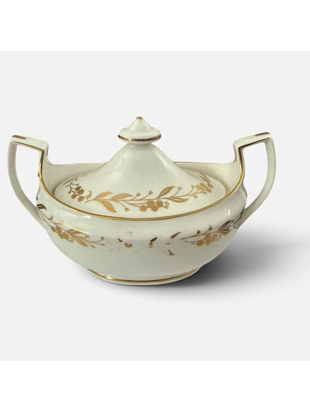Royal Worcester Saguenay Sugar Bowl with Lid, Discontinued, Made In England